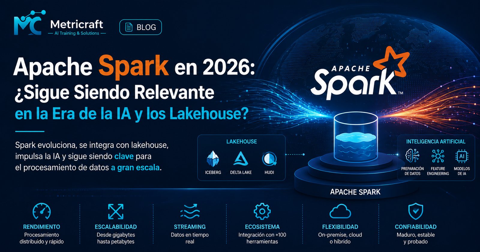 Apache Spark en 2026: ¿Sigue Siendo Relevante en la Era de la IA y los Lakehouse?