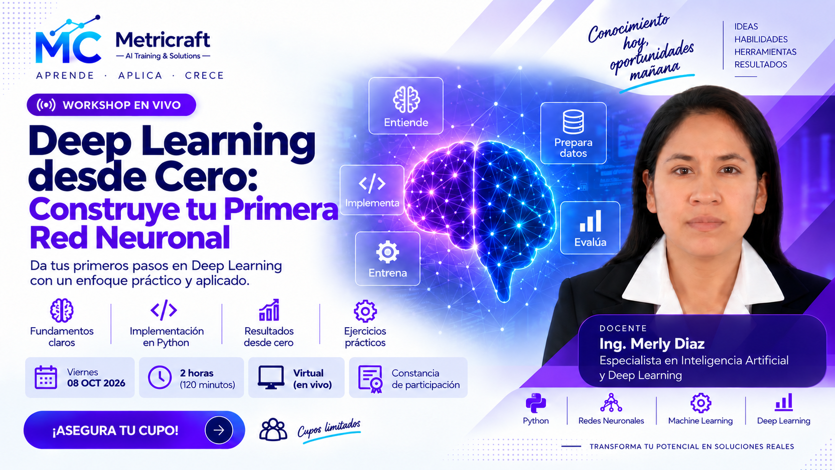 Deep Learning desde Cero: Construye tu Primera Red Neuronal